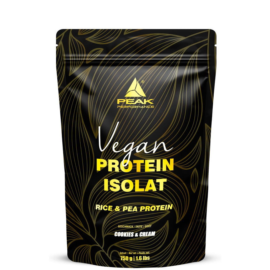 Peak - Vegan Protein Isolate - 750g Unvik Matsvinn