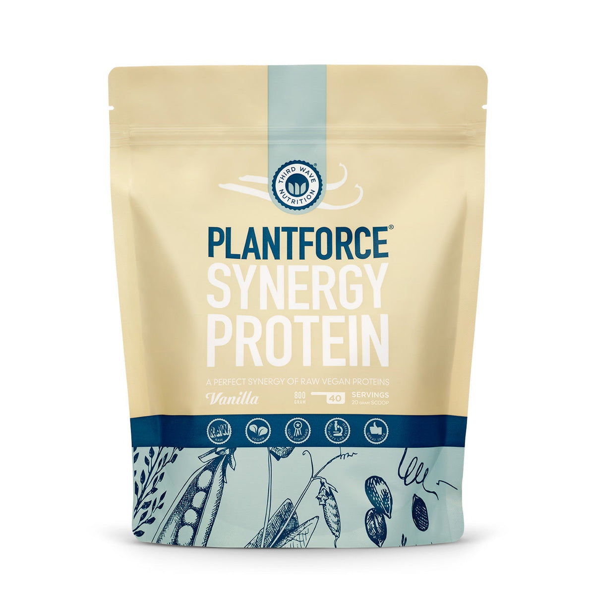 PLANTFORCE - SYNERGY PROTEIN - 20G - smagsprøve