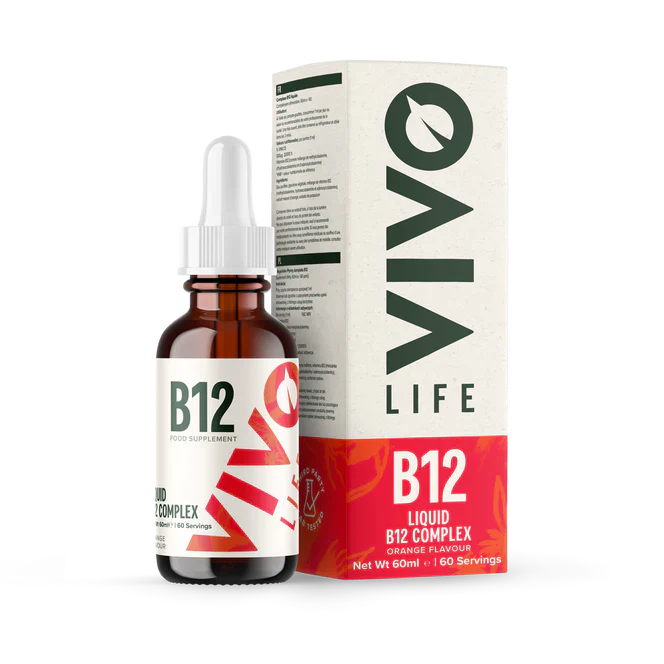 Vivolife - Vegansk - Flydende B12 Complex - 60 ml.